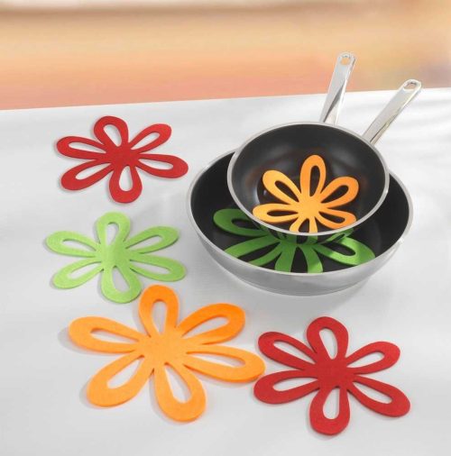 Wenko Kratzschutzeinlage Filz 6er Set - Ordnungssysteme