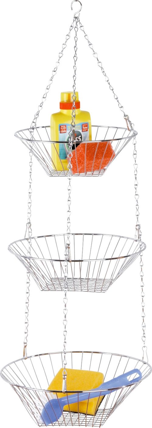 Wenko Trio Küchenampel / Ablagekörbe - Ordnungssysteme