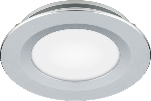 Wentronic WTS-LED TDL-5024 LED Einbauleuchte Aluminium natural - Einbauleuchten & Leuchtmittel