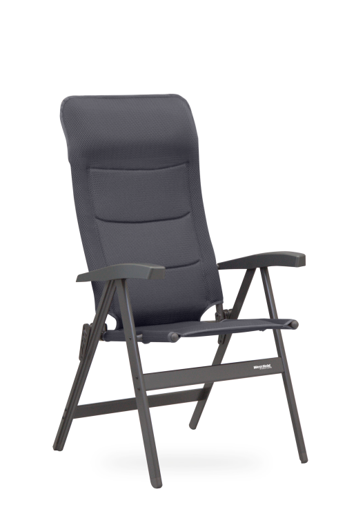 Westfield Avantgarde Noblesse Deluxe Campingstuhl dunkelgrau - Klappstühle