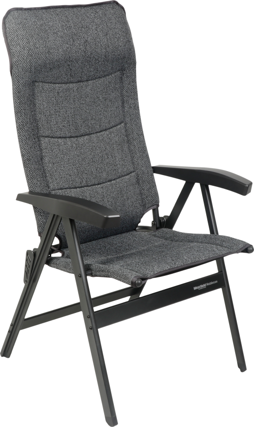 Westfield Avantgarde Noblesse Deluxe Campingstuhl grau meliert - Klappstühle
