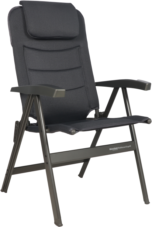 Westfield Noblesse Ergofit Campingstuhl in Charcoel Grey - Klappstühle