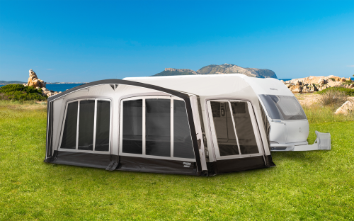 Westfield Pluto 2.0 XL Wohnwagen aufblasbares Vorzelt Größe 8 - Wohnwagenvorzelte