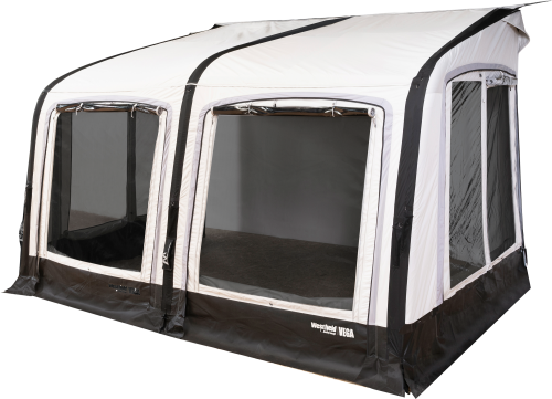 Westfield Vega 2.0 aufblasbares Luftvorzelt 330 Anbauhöhe 235 - 255 cm für Reisemobil - Teilvorzelte