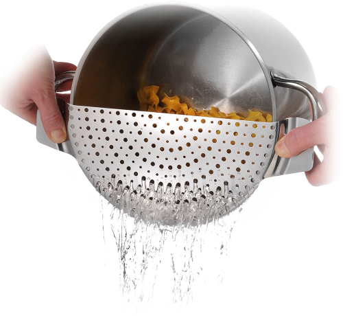 Westmark Abgießhilfe aus Edelstahl - Sonstiges Küchenzubehör
