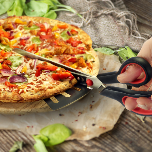 Westmark Antonio Pizzaschere mit Servierheber - Kochbesteck