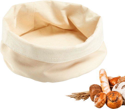 Westmark Brottasche rund 20 x 12 cm hellbeige/beige  - Sonstiges Küchenzubehör