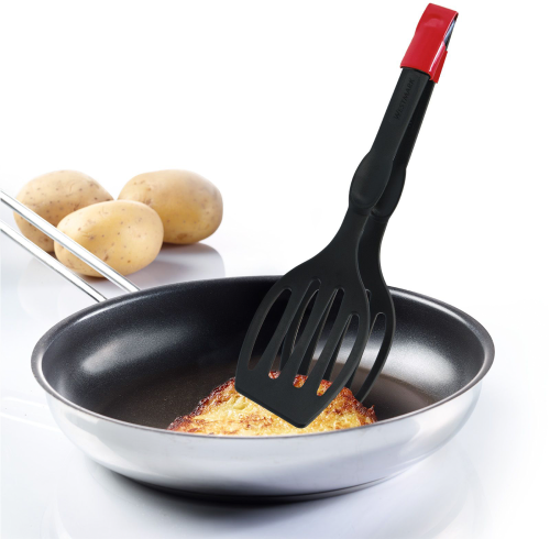 Westmark Duetto Flonal Plus Doppelwender und Servierzange - Kochbesteck