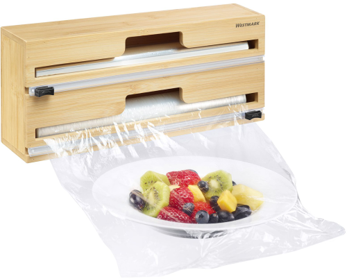 Westmark Folienspender aus Bambus mit Schneidvorrichtung - Sonstiges Küchenzubehör
