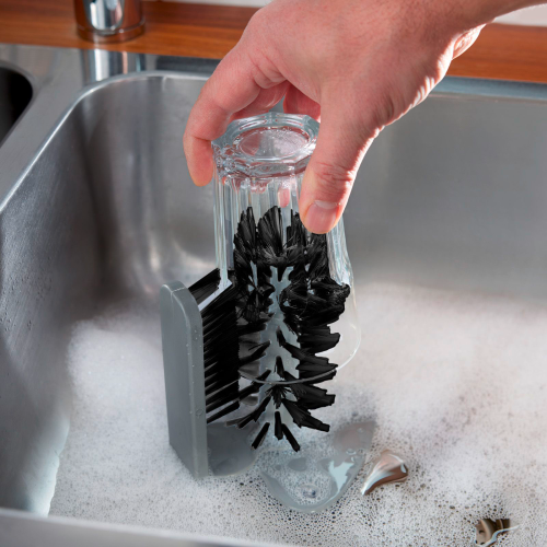 Westmark Gläserspülbürste mit Saugfuß - Bürsten, Schwämme, Tücher