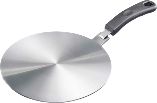Westmark Induktionsadapterplatte Edelstahl 24 cm Durchmesser  - Kaffeemaschinen & Wasserkocher