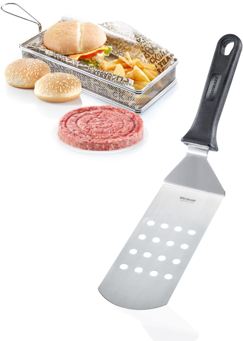 Westmark Master Line Wender 20 x 7,5 cm gelocht - Sicherheit und Kochhilfen