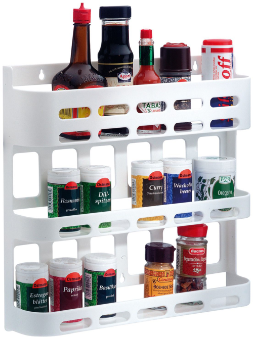 Westmark Parato Gewürzregal mit 3 Etagen - Behälter und Halterungen