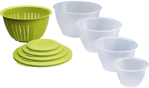 Westmark Schüssel Set Olympia 9 teilig grün - Schüsseln & Schalen