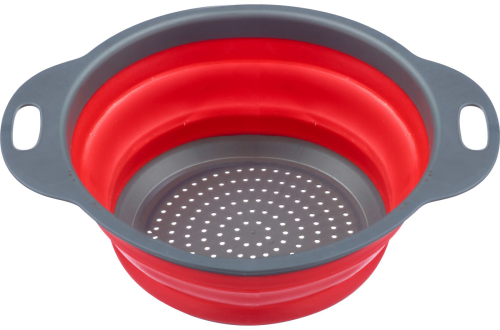Westmark Seiher Maxi faltbar 18,5 cm rot/grau - Sonstiges Küchenzubehör