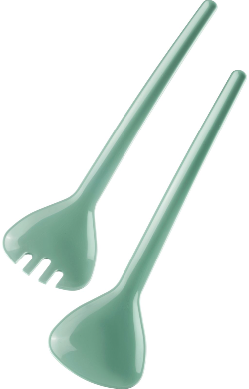 Westmark Traditionell Salatbesteck 2 teilig in mint grün - Kochbesteck