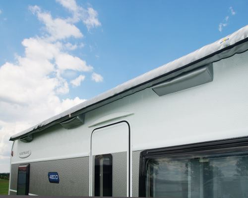 Wigo Andruckstangenset zu Seitenwand inklusive Polster für Rolli / Rolli Plus - Weiteres Markisenzubehör