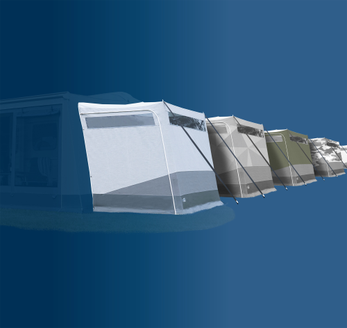 Wigo BUDDY Plus Ambiente Anbauzelt - Markisenvorzelte & Wände