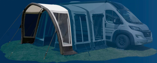 Wigo Luftvorzelt mit aufblasbarem Gestänge Yanook Air Modul Sun - Aufblasbare Zelte