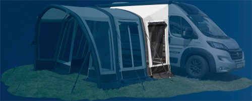 Wigo Modul Schleuse für aufblasbares Vorzelt Yanook Air  270 cm - 300 cm Größe 2 - Reisemobil- & Busvorzelte