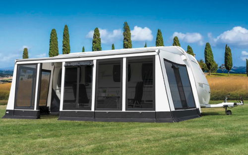 Wigo Rolli Plus Modul Markisenzelt 250/10b Umlaufmaß 1000-1034 cm - Markisenvorzelte & Wände