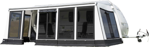 Wigo Rolli Plus Modul Markisenzelt 300/11 Umlaufmaß 1051-1085 cm - Markisenvorzelte & Wände