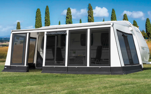 Wigo Rolli Plus Modul Vorderwand Basic Größe 8 - Markisenvorzelte & Wände