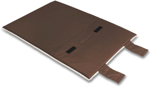 Wolters Upcycling Vagabund Reisedecke für Hunde 100 x 70 cm trüffel - Hundezubehör