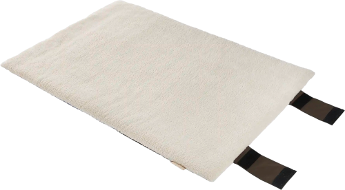 Wolters Upcycling Vagabund Reisedecke für Hunde 100 x 70 cm trüffel/blau - Hundezubehör