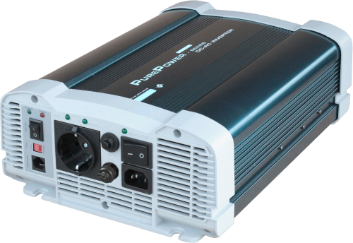 Xenteq  PPS 2000-212 Wechselrichter mit eingebautem Umschaltrelais 12 V DC - 230 V AC reine Sinuswelle mit App-Funktion 2000 Watt - Wechselrichter & Spannungswandler