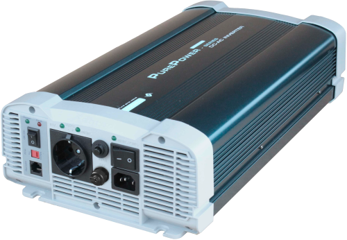 Xenteq PPS 3000-212 Wechselrichter mit eingebautem Umschaltrelais 12 V DC - 230 V AC reine Sinuswelle mit App-Funktion 3000 Watt - Wechselrichter & Spannungswandler