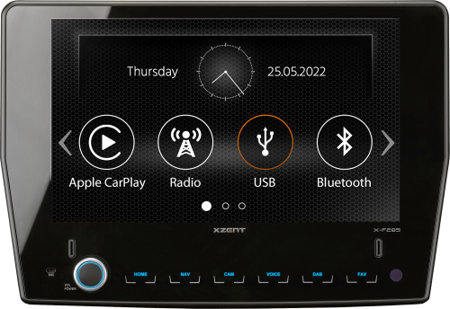 Xzent X-F285 Infotainer / Mediencenter / DAB Tuner für Ford Transit 9 Zoll - Navi- & Moniceiver