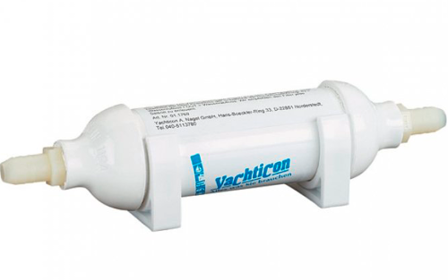 Yachticon Inline-Wasserfilter - Wassertankentkeimung & -reinigung