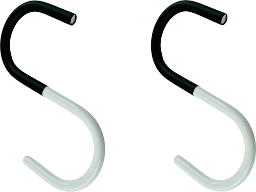 Zelt-S-Haken weiß 2 Stück - Halterungen und Befestigungen von Berger