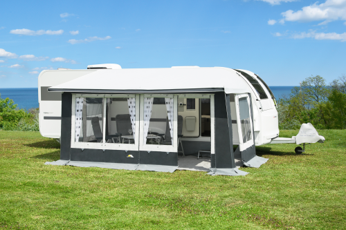 dwt Juwel 4 Seasons Ganzjahresvorzelt 450 x 240 cm rechts - Teilvorzelte