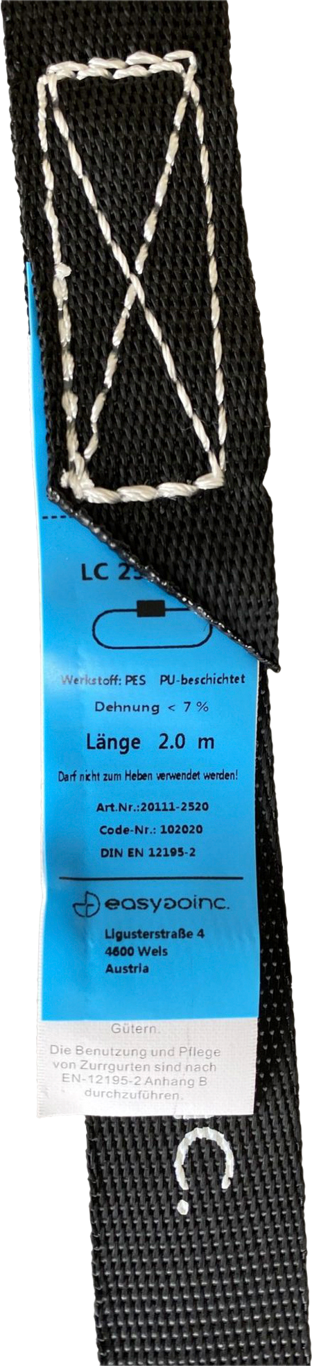 easygoinc. Klemm Zurrgurt 2 Stk. 1,5 m - Transportieren & Befestigen