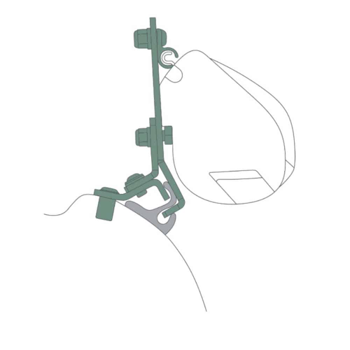 easygoinc. Markisenadapter Fiamma F35pro für Stellantis Vans mit Reimo Multirail abnehmbar - Markisenadapter