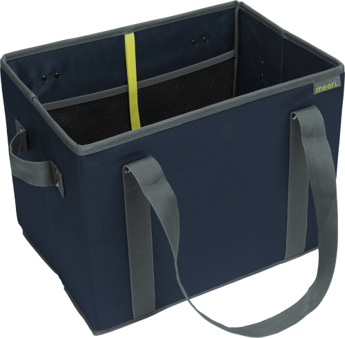 meori Faltbarer Einkaufskorb Marine Blue - Faltboxen