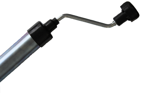 moog Trailerparts Stützrad für Wohnwagen mit Wasserschutzkappe - Stützräder