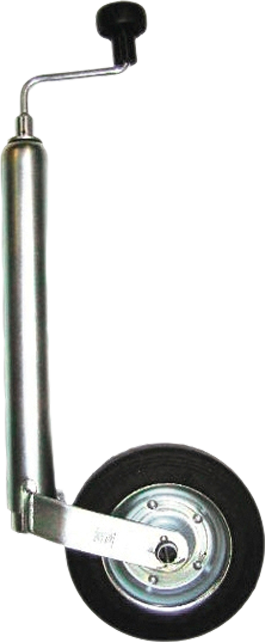 moog Trailerparts Stützrad mit Vollgummirad und Blechfelge - Stützräder