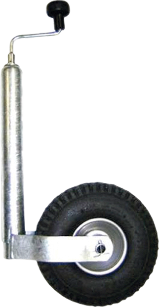 moog Trailerparts Stützrad verzinkt mit Luftrad - Stützräder