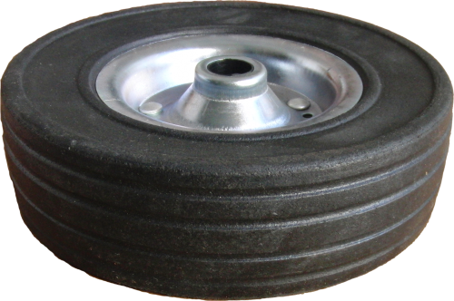 moog Trailerparts Vollgummirad mit Blechfelge für Stützrad - Stützräder