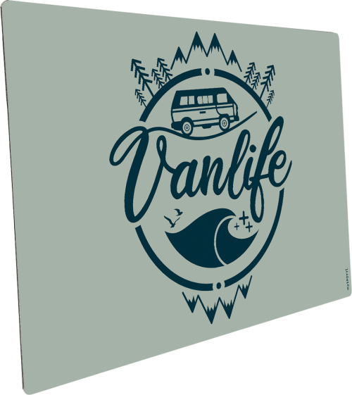 mySpotti Pop Spritzschutz für die Küche 59 x 42 cm Motiv Vanlife - Möbelzubehör