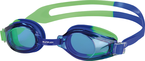 sunflex sport Prince Schwimmbrille für Kinder grün / blau - Badespaß