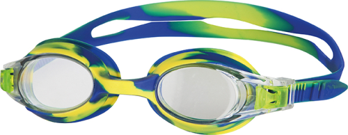 sunflex sport Pulsar Schwimmbrille für Kinder gelb / blau - Badespaß