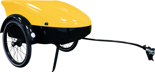 trailmova T1 Fahrradanhänger RAL 1018 zinkgelb - Outdoor Mobilität