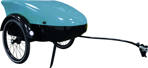 trailmova T1 Fahrradanhänger RAL 5024 pastellblau - Outdoor Mobilität