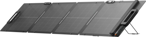 EcoFlow leichtes tragbares bifaziales Solarpanel mit XT60 und IP68 Leistung 110 W - Solarmodule