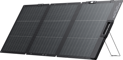 EcoFlow leichtes tragbares bifaziales Solarpanel mit XT60 und IP68 Leistung 160 W - Solarmodule