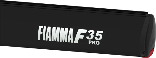 Fiamma F35 Pro Wand-/Dachmarkise 220 cm (Deep Black / Royal Grey) - Kassettenmarkisen